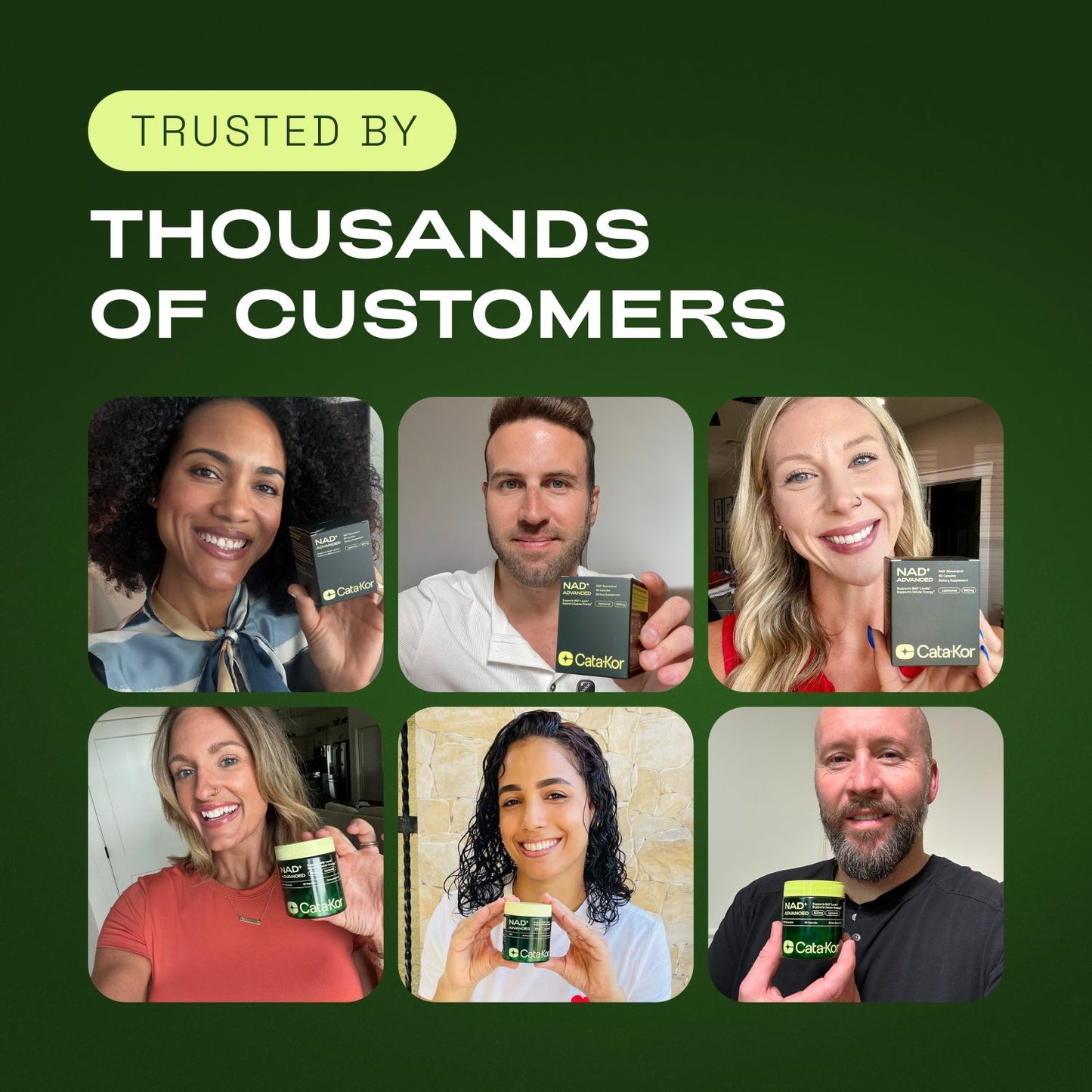 Cata-Kor NAD+ Advanced - NAD Supplement with Resveratrol