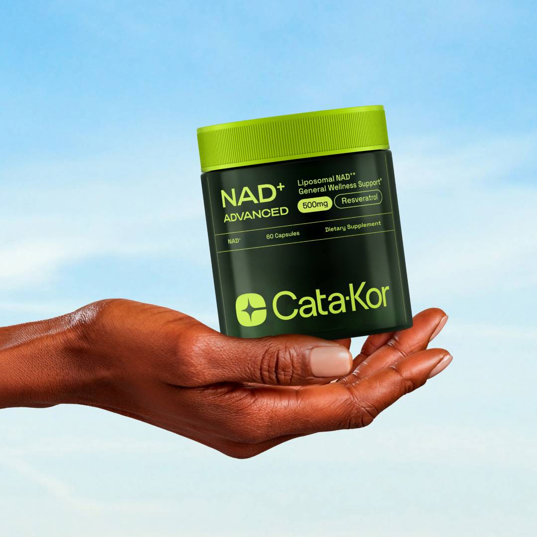 Cata-Kor NAD+ Advanced - NAD Supplement with Resveratrol